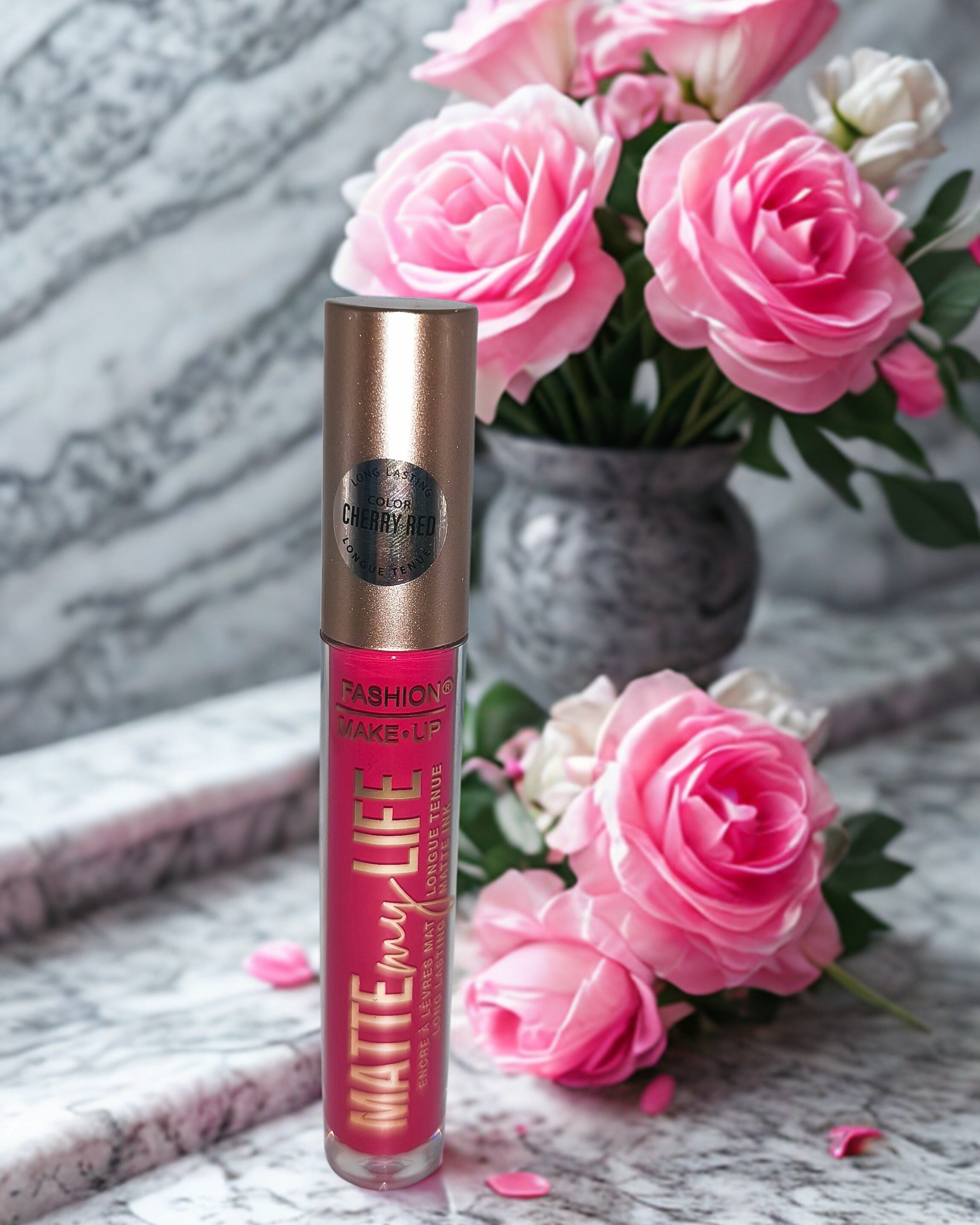 💄 LIPGLOSS „MATTE MY LIFE“ N°06 – KIRSCHROT