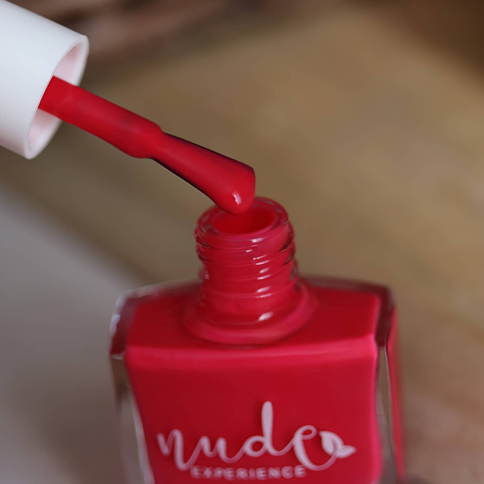 Nude Experience Bio-Nagellack – Hawa | Rote Rose | Vegan