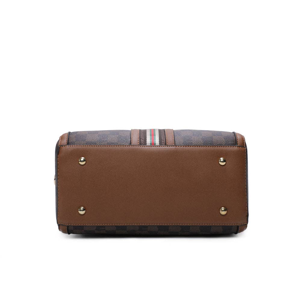 Gallantry Prestige Bowling Bag mit Schachbrettmuster