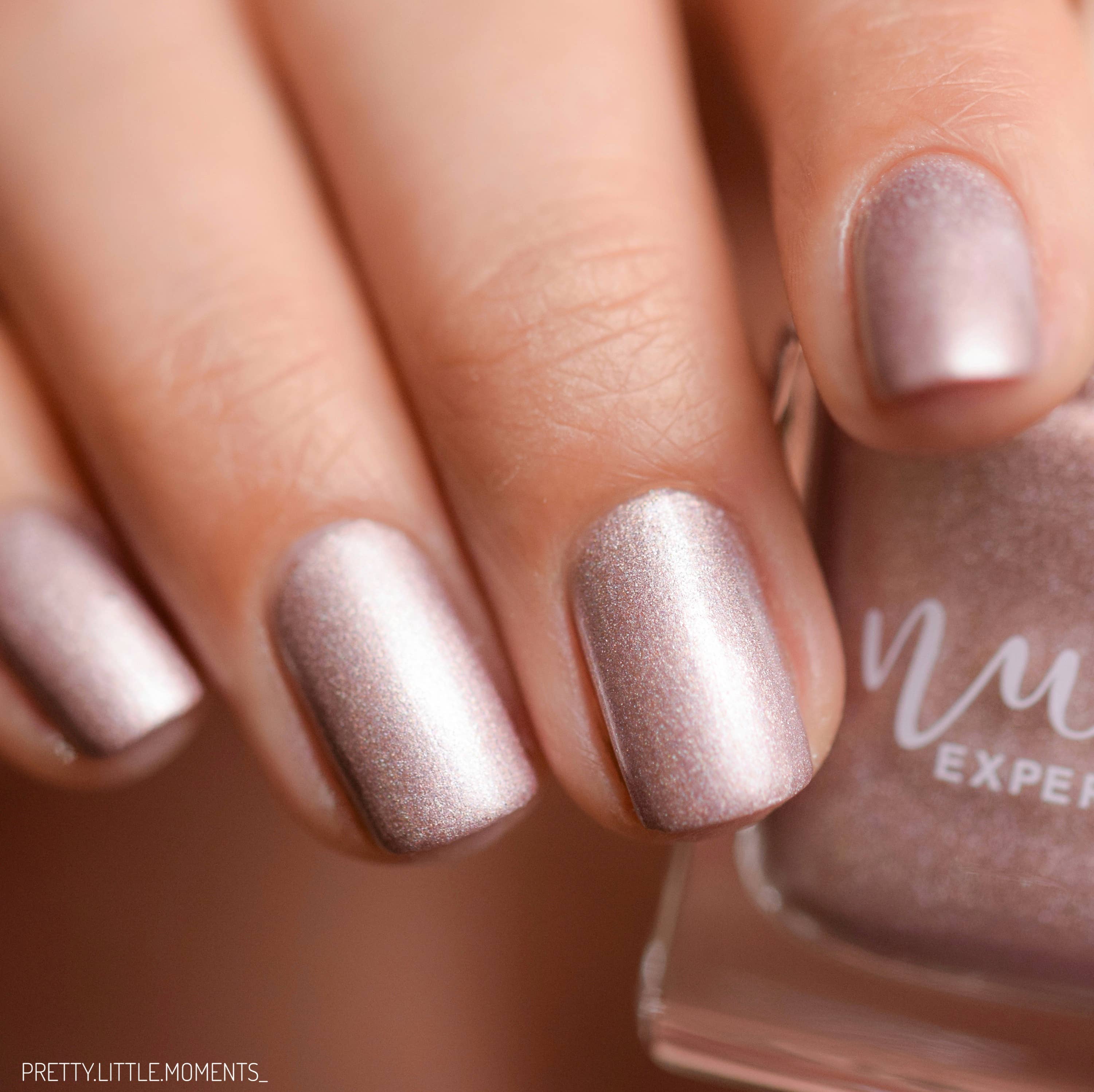 Nude Experience Nagellack – Stellar | Roségold Metallic | Vegan