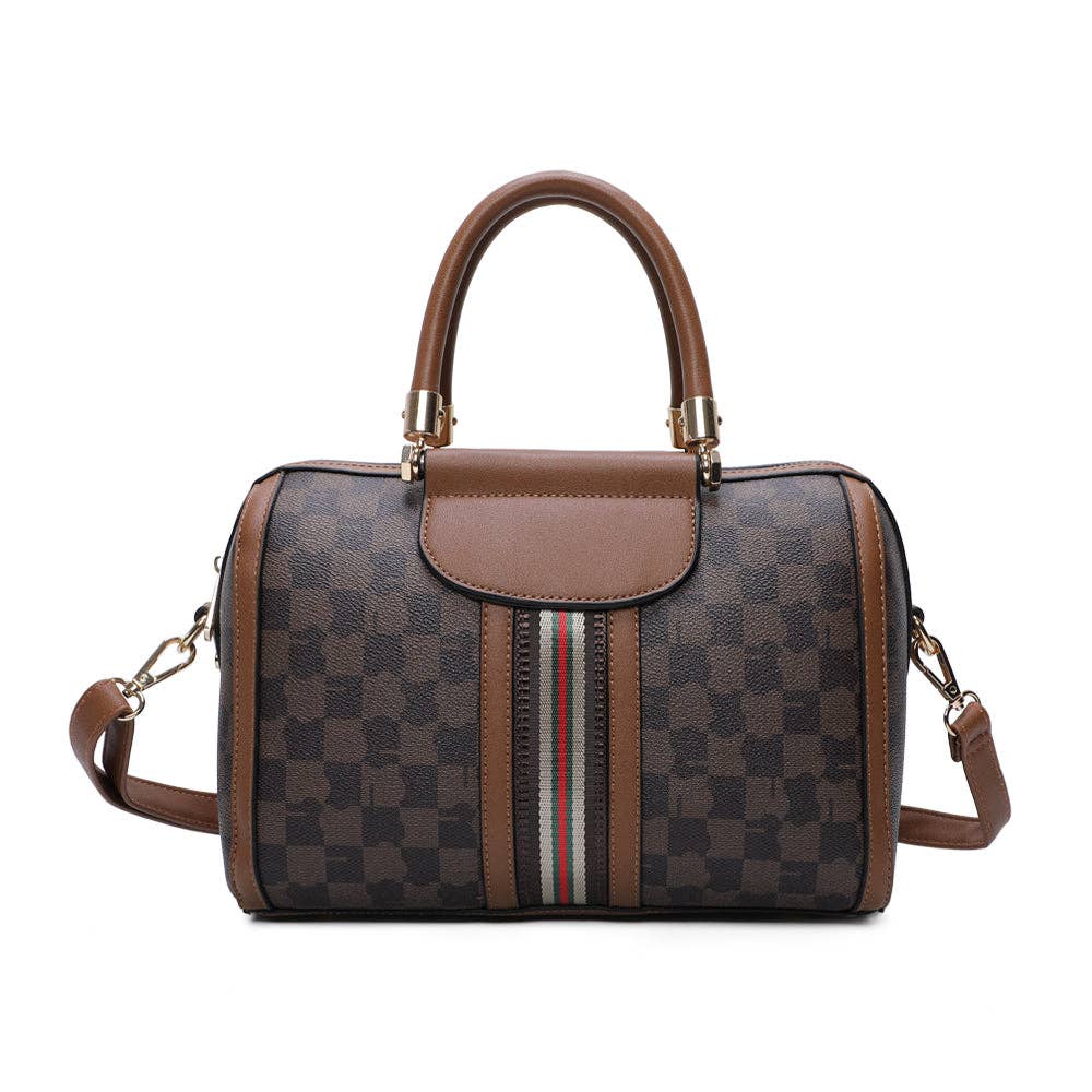 Gallantry Prestige Bowling Bag mit Schachbrettmuster