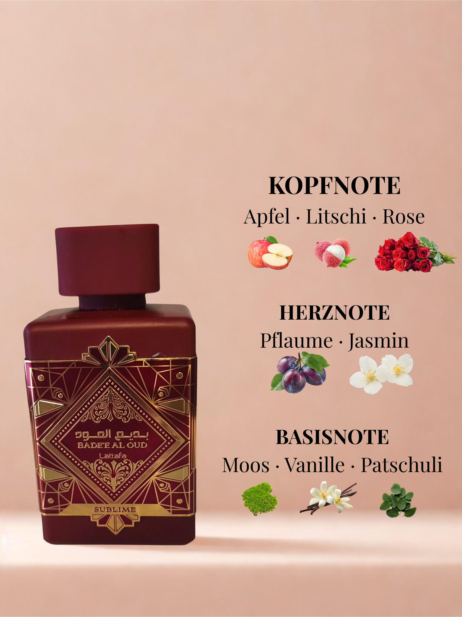 Bade’e Al Oud Sublime – Lattafa Perfumes (100 ml)