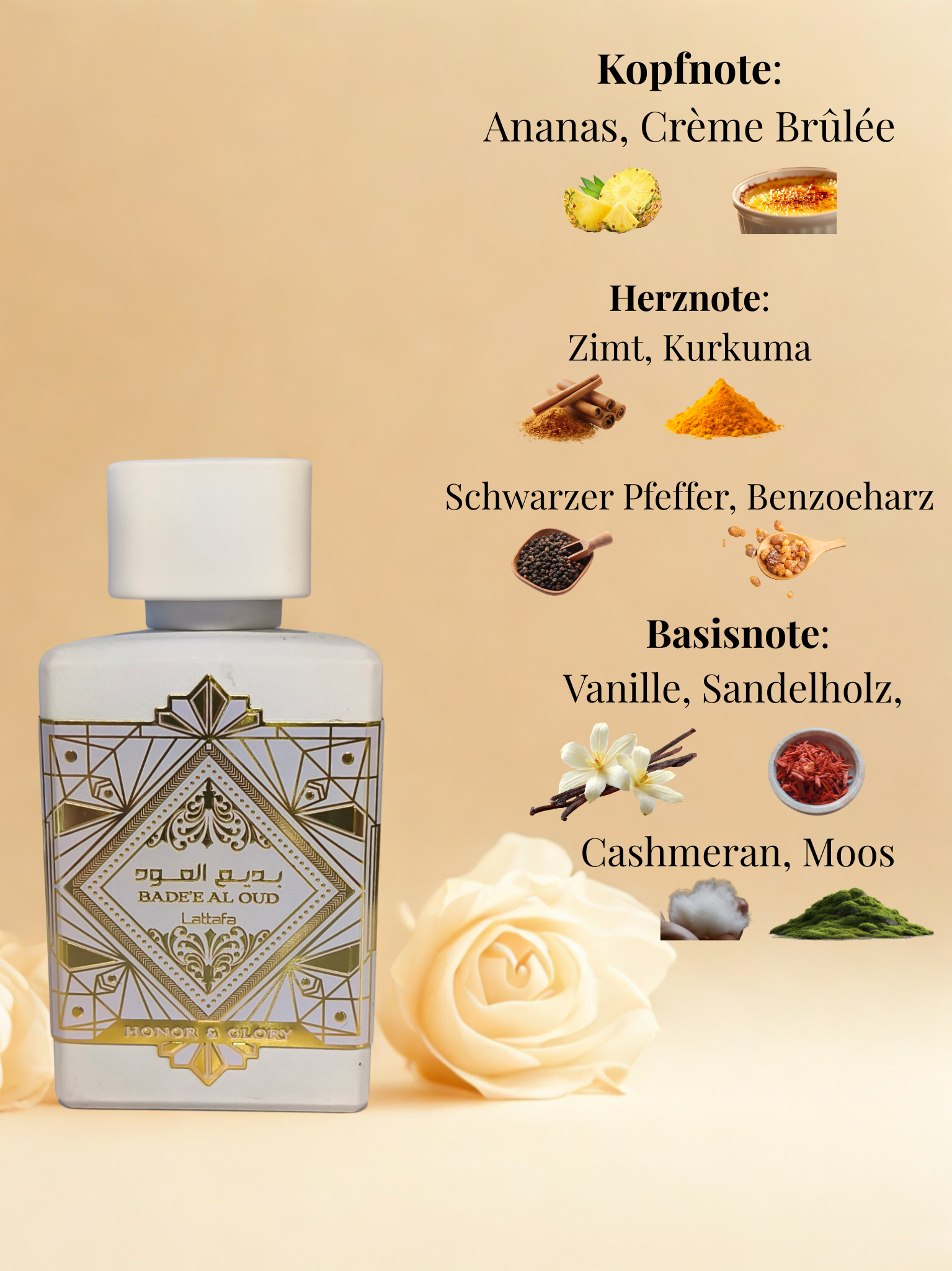 Bade’e Al Oud Honor & Glory – Lattafa Perfumes (100 ml)