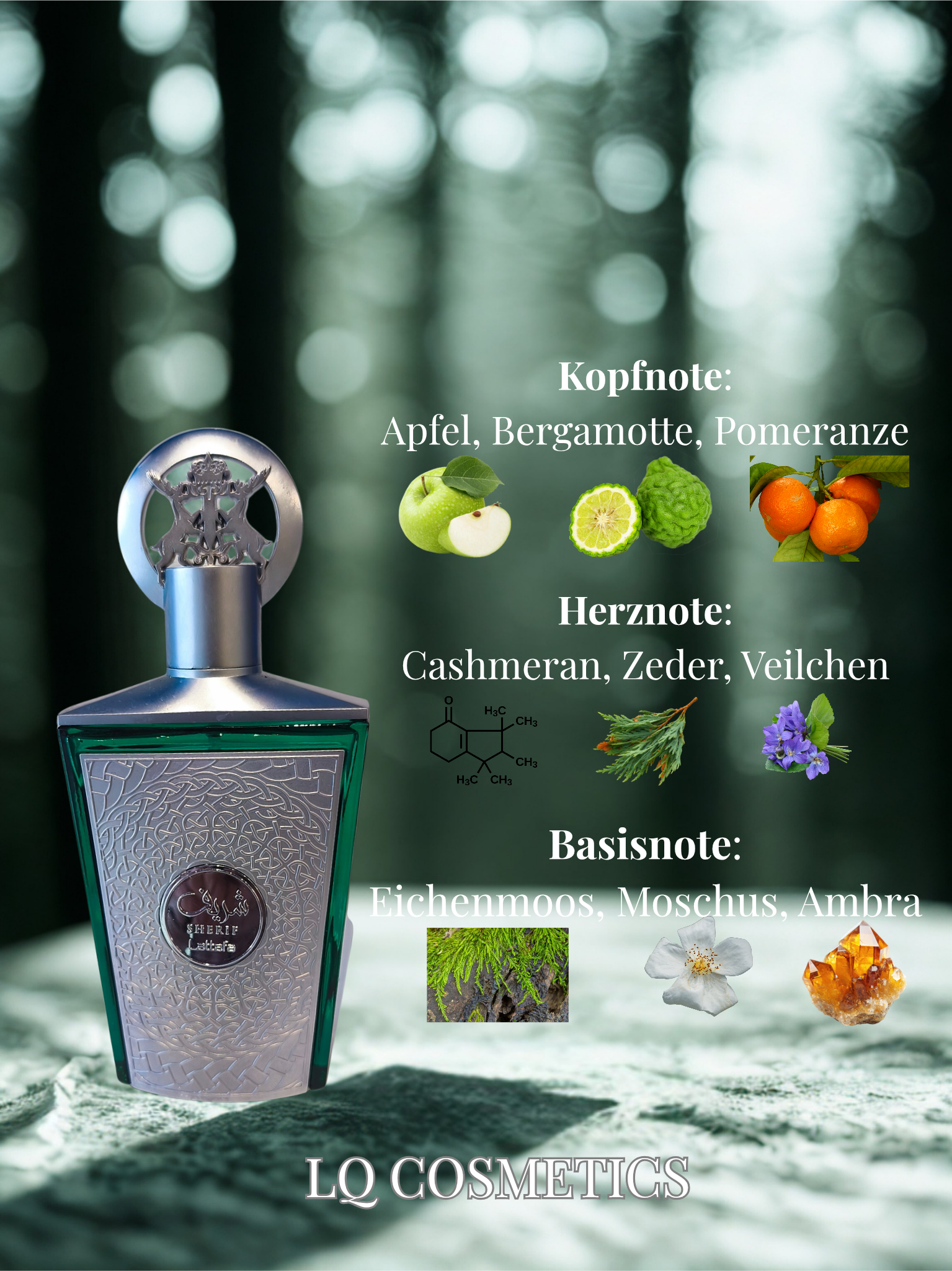 Lattafa – Sherif Eau de Parfum 100ml