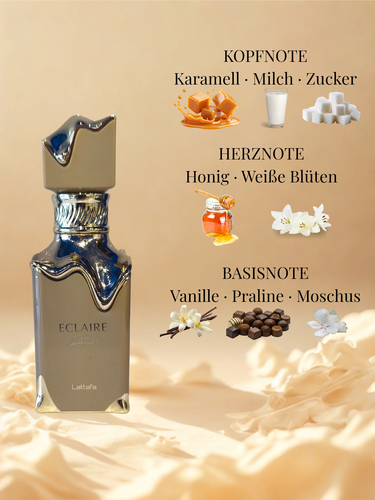 Eclaire Eau de Parfum 100 ml – Lattafa Perfumes | Damenduft