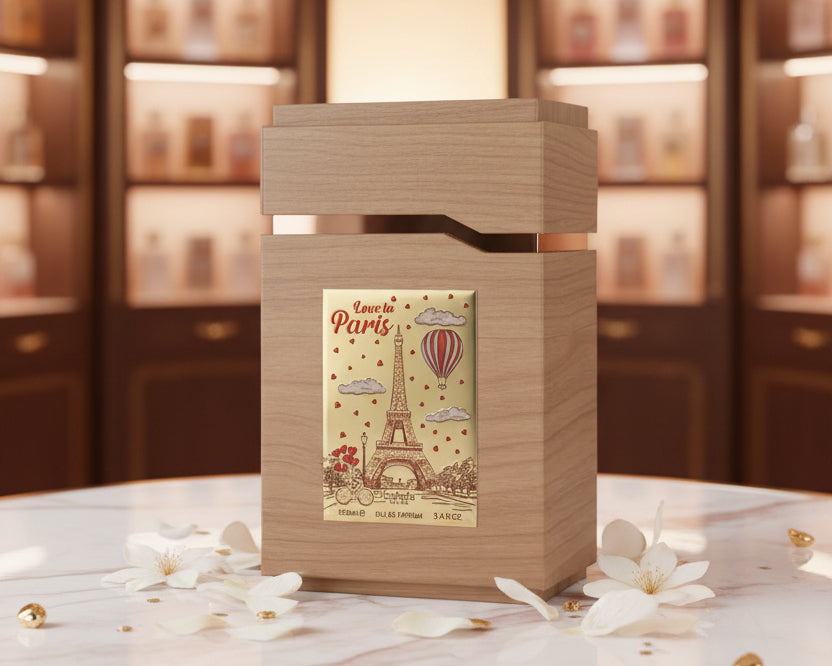 Lattafa Pride Love in Paris Eau de Parfum 100 ml – Süßes Gourmand-Parfum für Damen