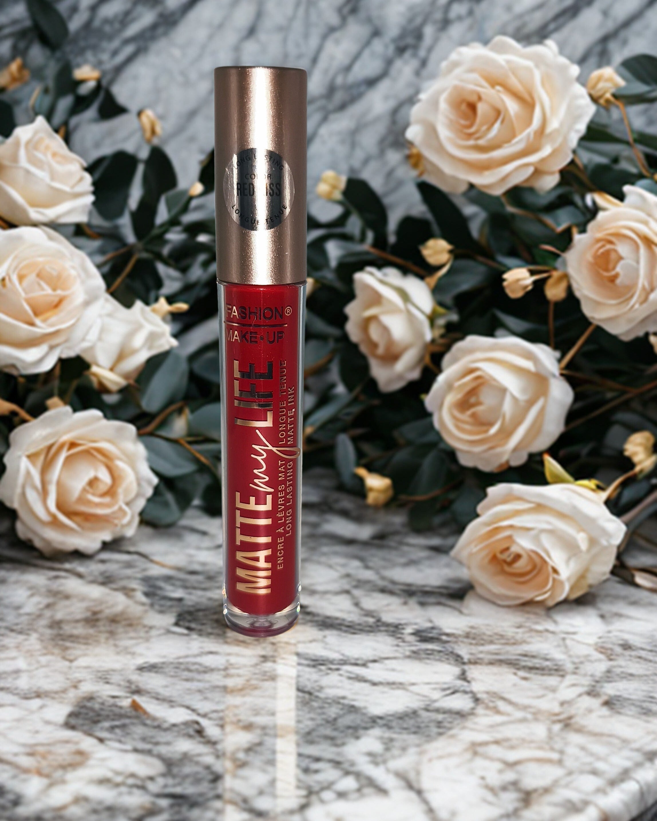 💄 LIPGLOSS „MATTE MY LIFE“ N°05 – RED KISS