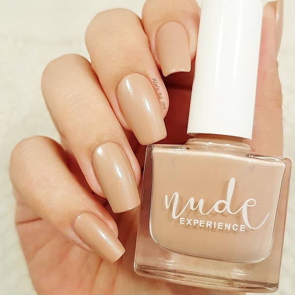 Nude Experience Bio-Nagellack – Atacama | Perlmutt-Beige | Vegan