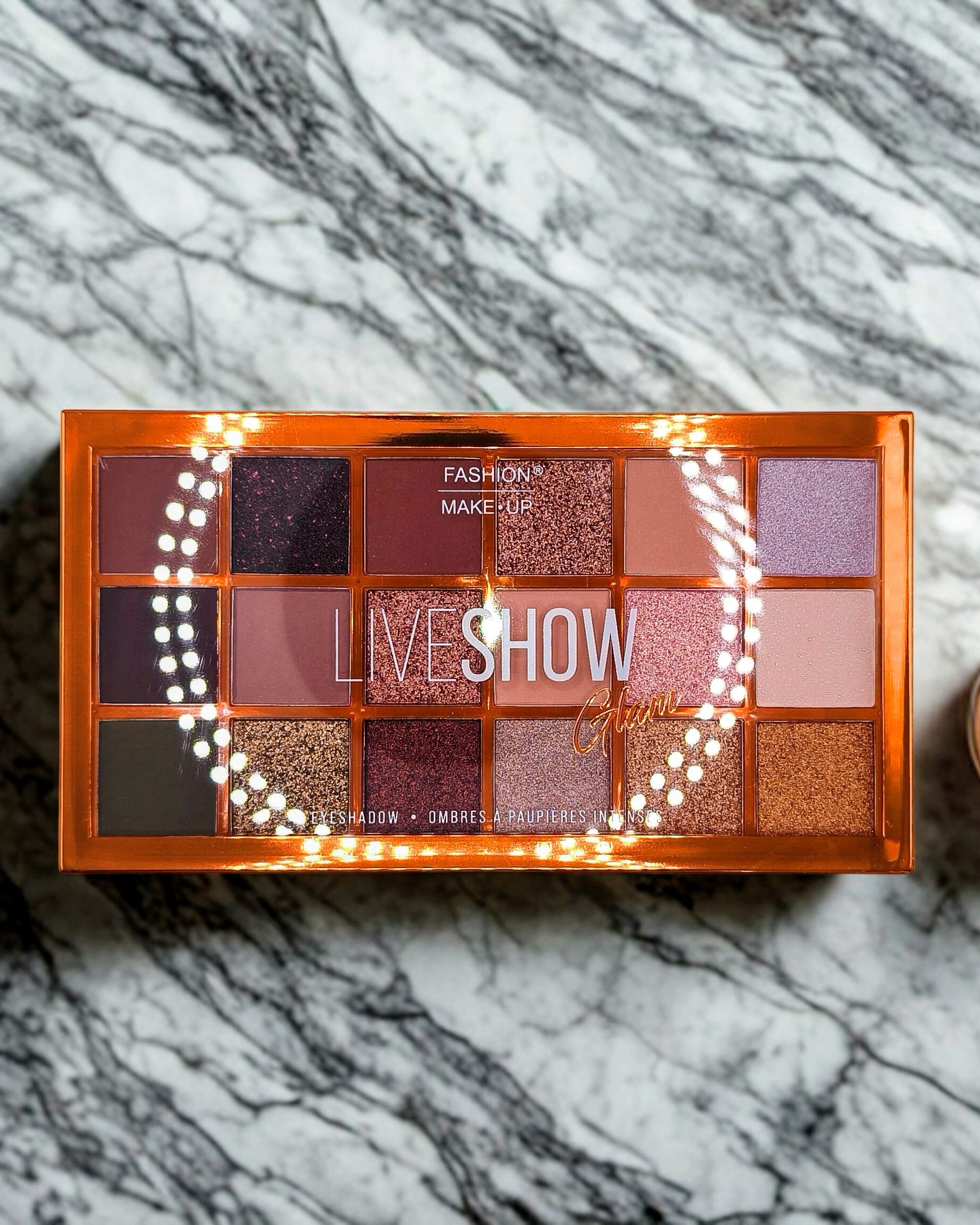 🖤 LIDSCHATTENPALETTE „LIVESHOW“ N°06 – GLAM