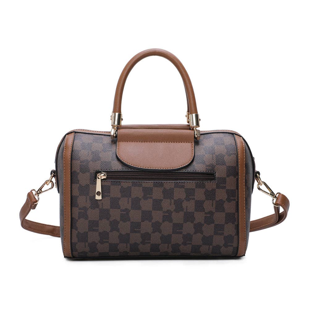 Gallantry Prestige Bowling Bag mit Schachbrettmuster