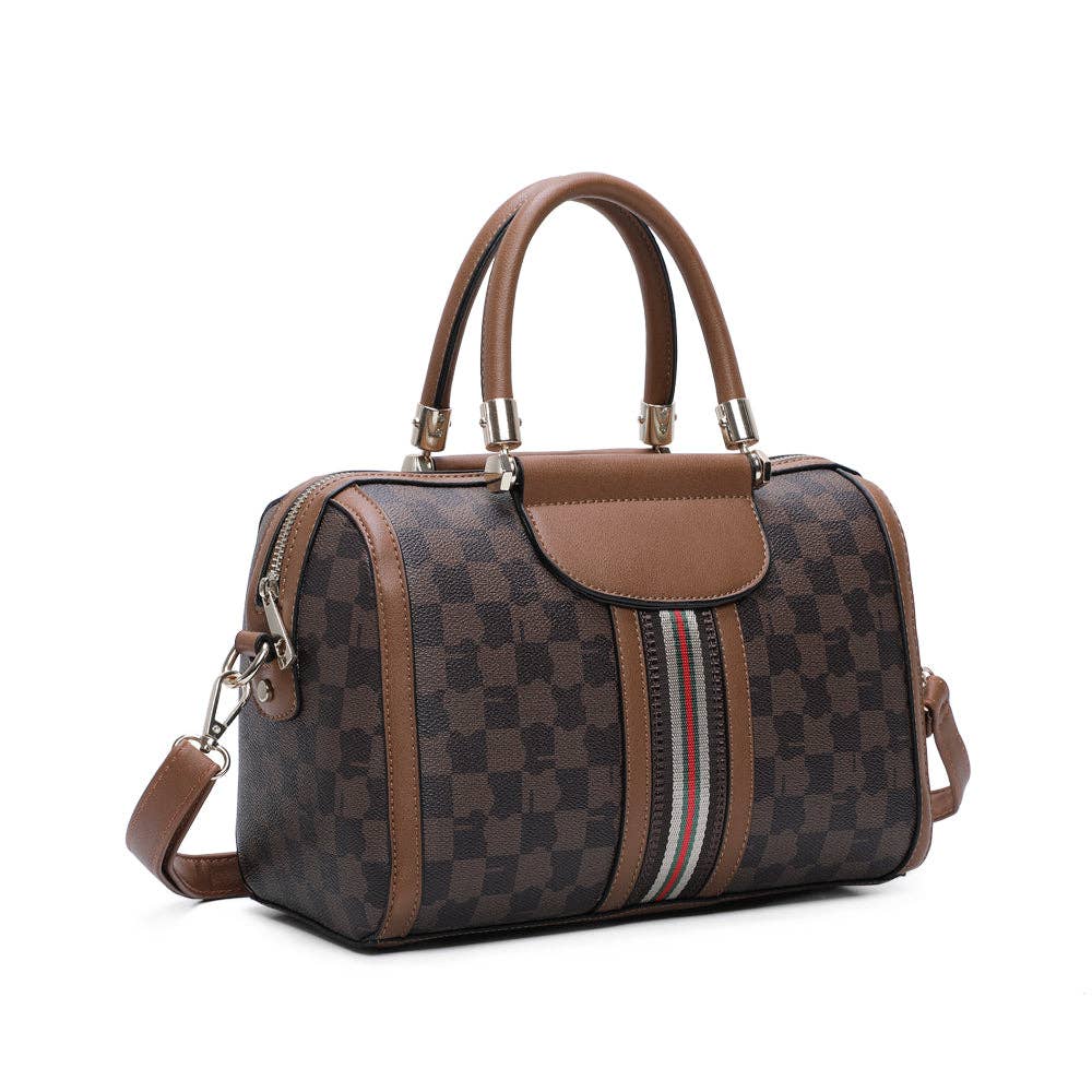 Gallantry Prestige Bowling Bag mit Schachbrettmuster
